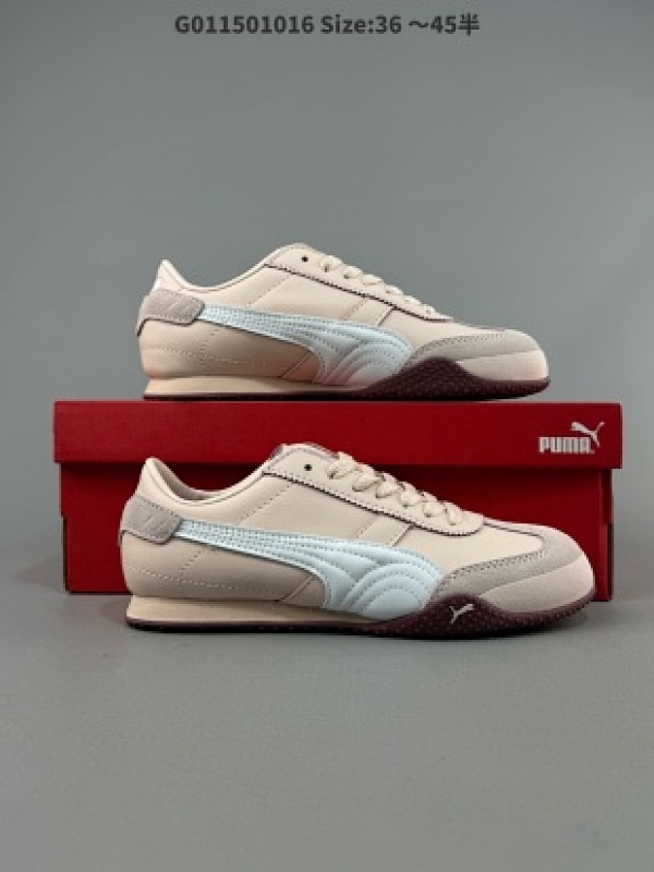 Puma Bella UT Low 彪马 低帮 粉白 贝拉UT系列低邦薄底德训复古风经典百搭休闲慢跑鞋 货号402186-04