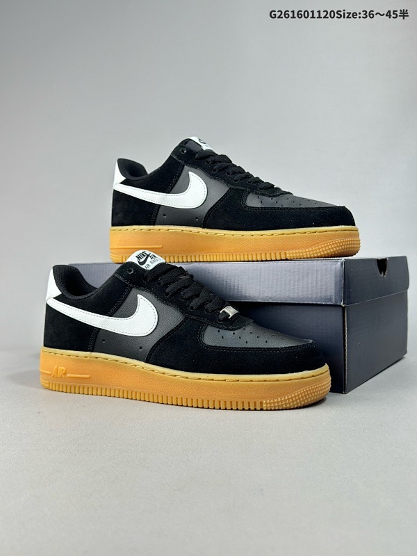 16036-45半 公司级 AF1耐克 Nike Air Force 1 07 Low 空军一号 厚底增高百搭运动板鞋 原楦头原纸板 打造纯正空军版型货号FQ8714-300