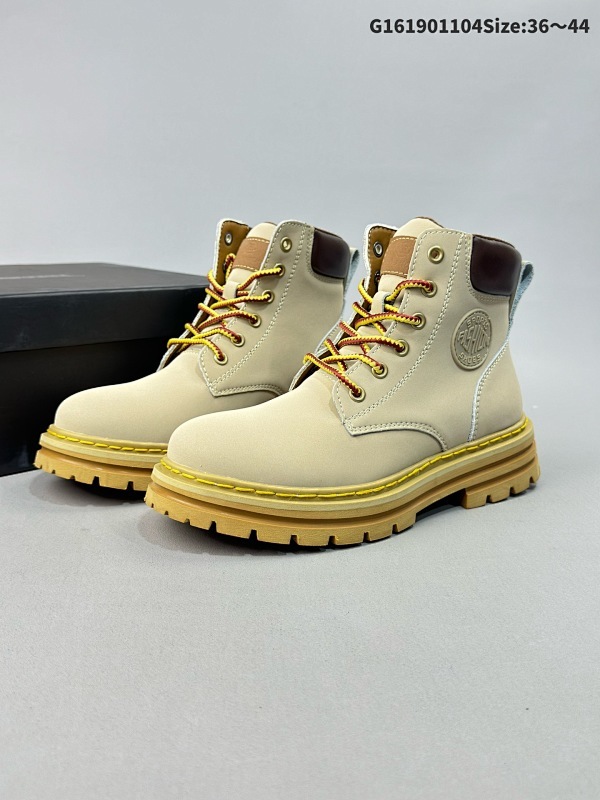 19036-44 Other/公版 采用软质移膜皮革材质轻量EAV发泡橡胶大底公版系列Other Fashion Shoes系带中帮休闲运动板鞋