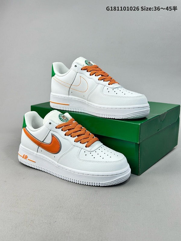 双十一特价11036-45半 独家实拍NK Air Force 1 空军一号板鞋 官方货号CU9225-600