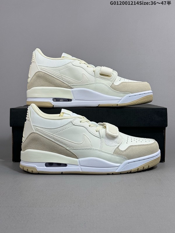 20036-47.5半  Air Jordan Legacy 312 Low 低帮 奶白色 AJ312 乔丹312代 aj312 乔312 低邦 奶白色 乔丹篮球货号FQ7827-102