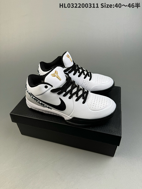 220 NK KOBE 6 科比6代 "Black Mamba" 黑曼巴 男子实战篮球鞋货号FQ3544 001  编码 HL032200311 Size:4046半