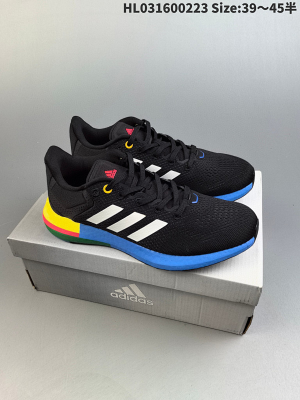 160 公司级阿迪达斯PUREBOOST 21 M 2021秋新款boost缓震运动休闲轻便透气跑步鞋  货号GY5103  IDHL031600223