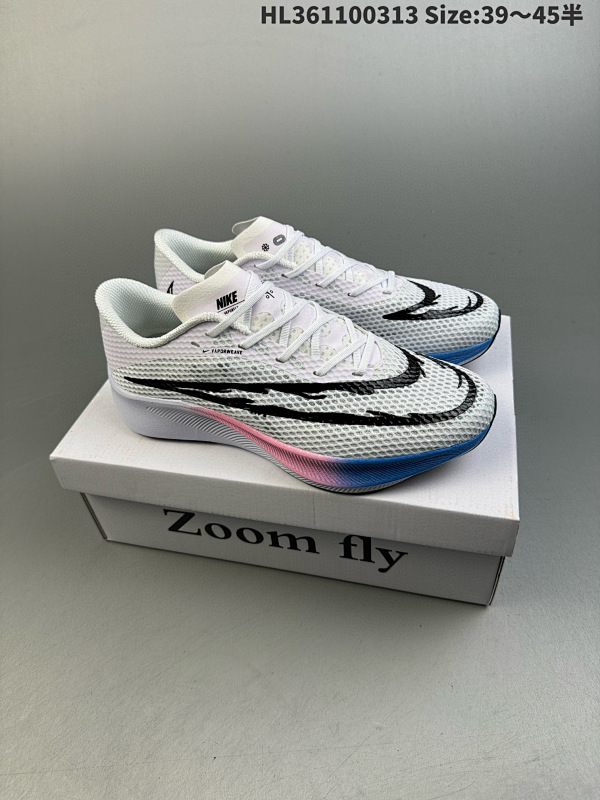 110 耐克Nike Zoom NIKE ZOOM FIY SEVEN鞋面轻质材料打造货号AT8240 101  HL361100313 Size:3945半