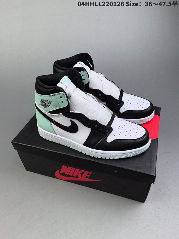 240头层带半码 Air Jordan 1 Retro High "Loloo" 高帮04HHLL220126 Size3647.5半货号861428-100