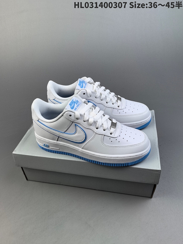 140 公司级耐克Nike Air Force 1 Low  空军一号低帮百搭休闲运动板鞋ID:HL031400307 Size:3645半货号DV0788-118
