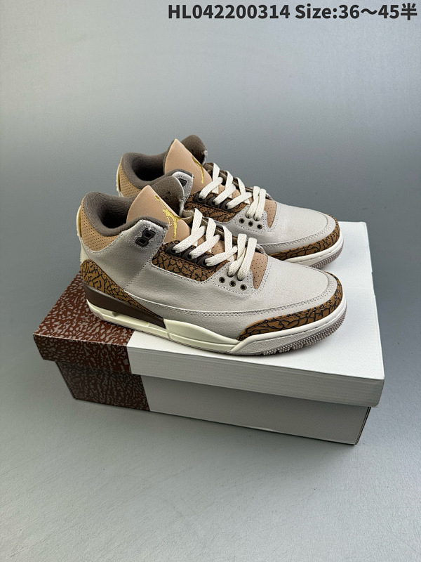 220 耐克 乔丹 AJ3 耐克 Nike Air Jordan 3 Retro SE 乔3 复刻篮球鞋 乔丹3代 三代 货号CT8532-102  编码 HL042200314 Size:36