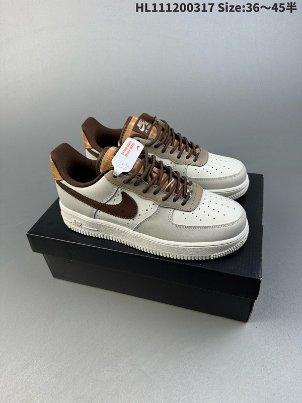 120 公司级耐克Nike Air Force 1 Low  空军一号低帮百搭休闲运动板鞋ID: HL111200317 Size:3645半货号FV3702-121