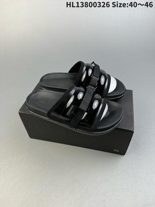 80 Air Jordan Super Play 乔丹拖鞋 AJ拖鞋 灰色 运动拖鞋 钩环带提供可调节的安全贴合货号DM1683 编码 HL13800326 Size:4046