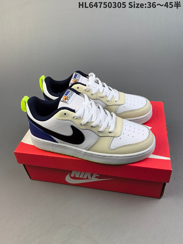 75 Nike Court Borough Low 2GS韩国原单 私人定单货号BQ5448-016 编码HL64750305