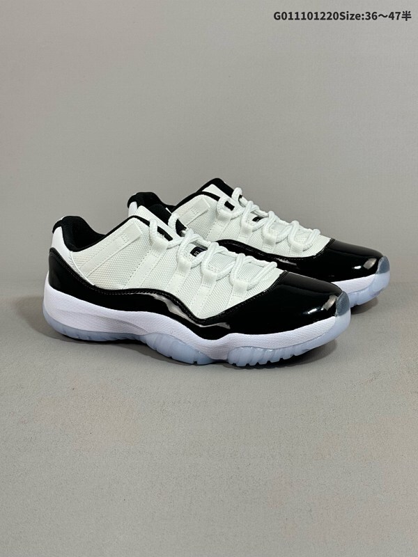 11036-47.5半集合 Air Jordan 11 Retro Low "Bred"乔11 低邦乔丹篮球鞋系列