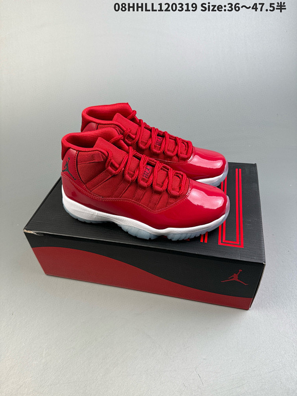 180 Air Jordan 11 Retro High "08HHLL120319 Size:3647.5半男货号378037-623 女货号378038-623
