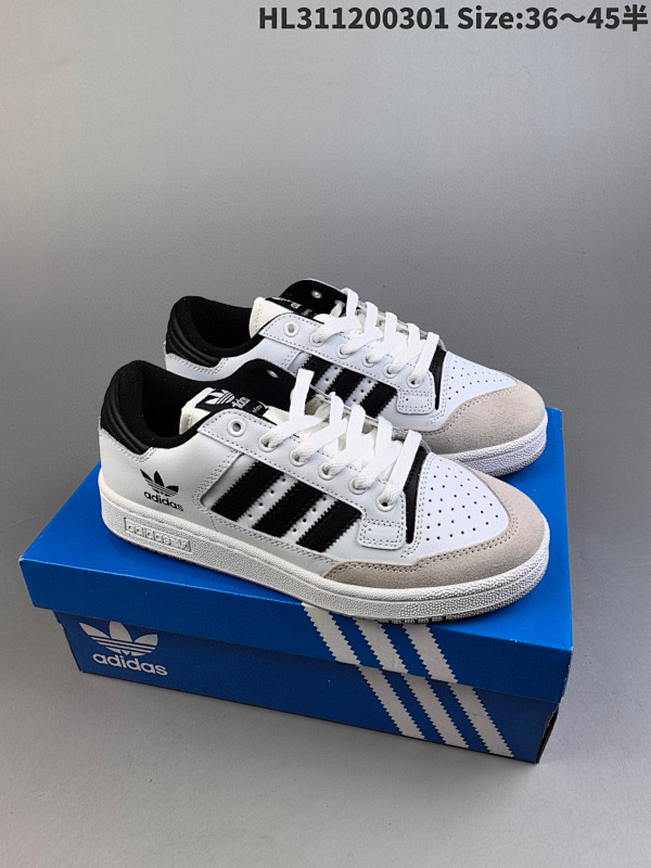120 真标带半码adidas阿迪达斯三叶草 CENTENNIAL 85 LOW 休闲运动板鞋货号: GX2216HL311200301 Size:3645半