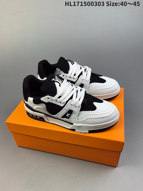 150 全新LV路易威登Louis Vuitton Trainer Sneaker Low休闲运动文化百搭板鞋  ID:HL171500303