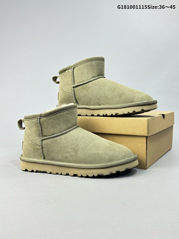 10036-45 UGG Classic Ultra Mini 周冬雨 王一博同款  薄底短款雪地靴 小红书爆款 羊毛一体迷你短靴 优选翻毛皮鞋面