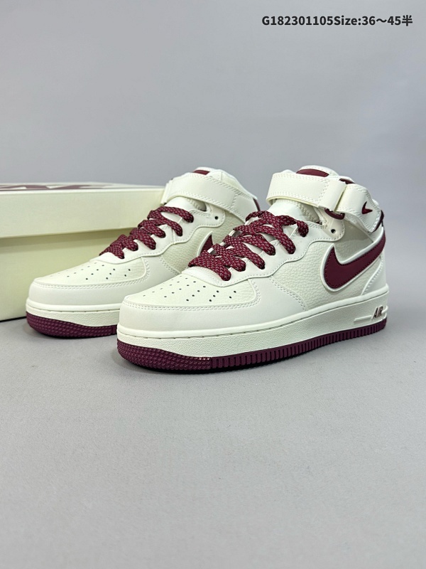 23036-45半 公司级NIKE AIR FORCE 107 原楦头原纸板 打造纯正低帮空军版型货号:SH0235-533