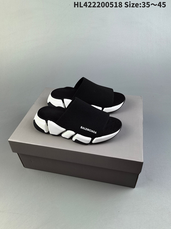 220     BALENCIAG* 巴黎世家拖鞋 升级版推出Speed 2.0 版本全新袜子鞋拖鞋HL422200518 Size:3545