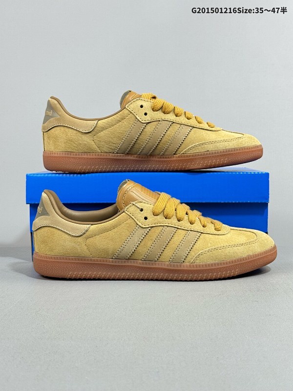 15035.5-47半 公司级阿迪达斯三叶草Adidas Originals Samba Mig JJJJound 桑巴舞系列绅士德训足球风百搭低帮休闲运动板鞋 货号:ID8709