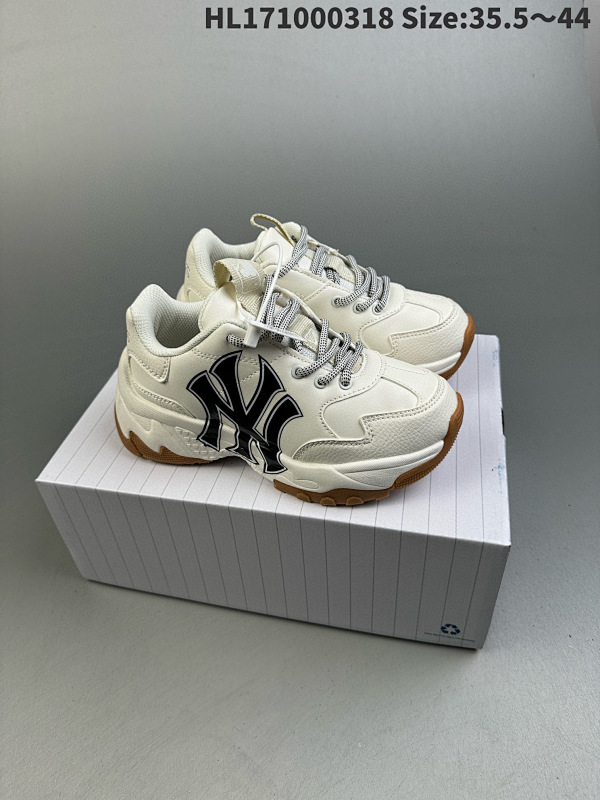 100 韩国MLB 男女复古老爹(MLB) BIGBALL CHUNKY MONO 复古印花 男女厚货号3ASHC101N 编码 HL171000318 Size:35.544