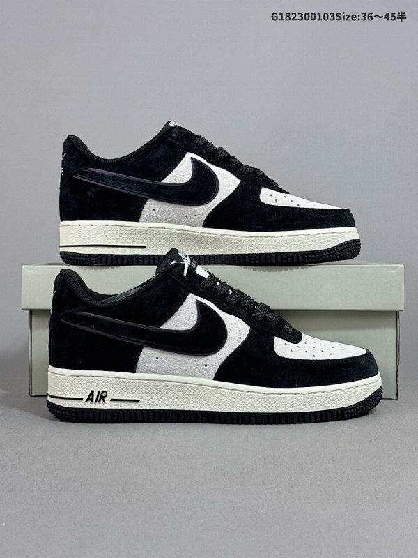 23036-45半 公司级NIKE AIR FORCE 1'07 原楦头原纸板 打造纯正低帮空军货号:MX0820-502