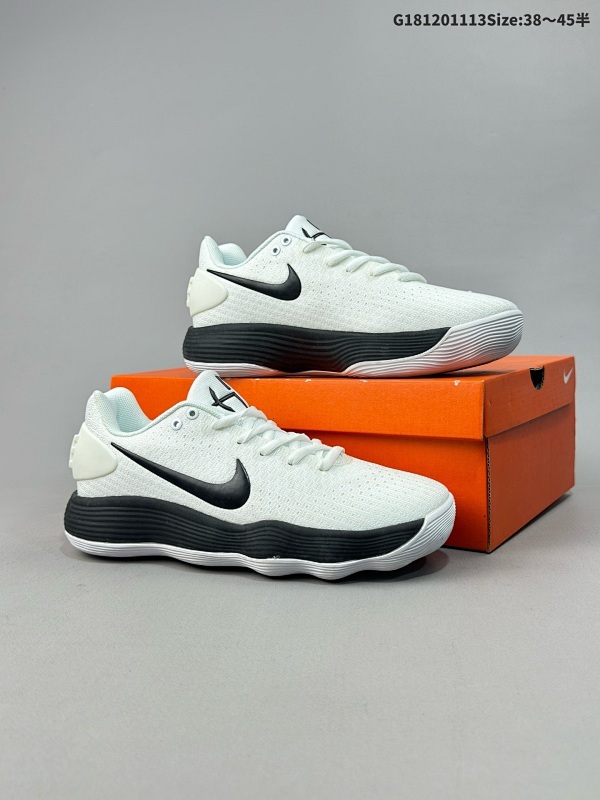 特价12038-45半 Nike REACT Hyperdunk 2017 Low超扣篮系列低帮休闲运动文化篮球鞋  #原档案数据开发楦型正确压胶鞋舌面料  货号942774-101