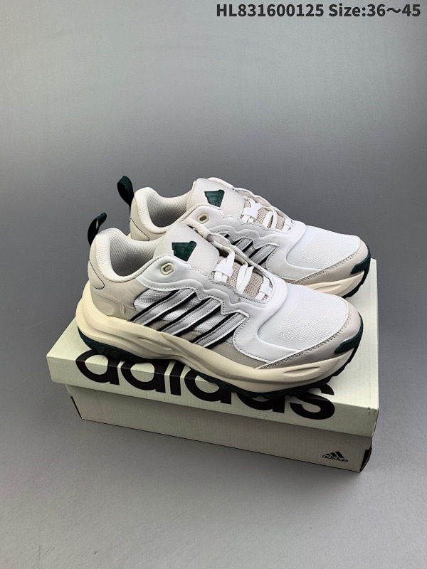 160  adidas阿迪达斯MAXXWAVY男女鞋2023冬季新款跑步运动休闲鞋老爹鞋 货号IF8748HL831600125