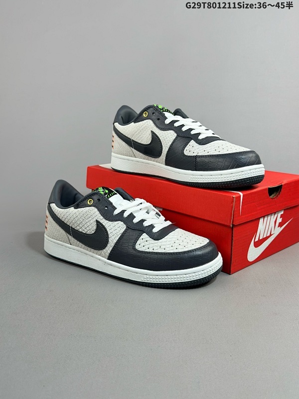 特价8036-45半 耐克 NIKE TERMINATOR LOW 耐克终结者系列低帮滑板鞋 黄蓝密歇根 舒适 百搭 防滑耐磨复古板鞋货号FN6842-113