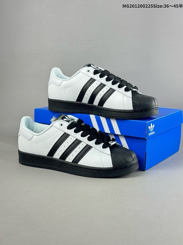 12035-45半 公司级阿迪达斯Adidas三叶草 Originals Superstar Pride RM贝壳头系列低帮经典百搭休闲运动板鞋 货号:JI0124
