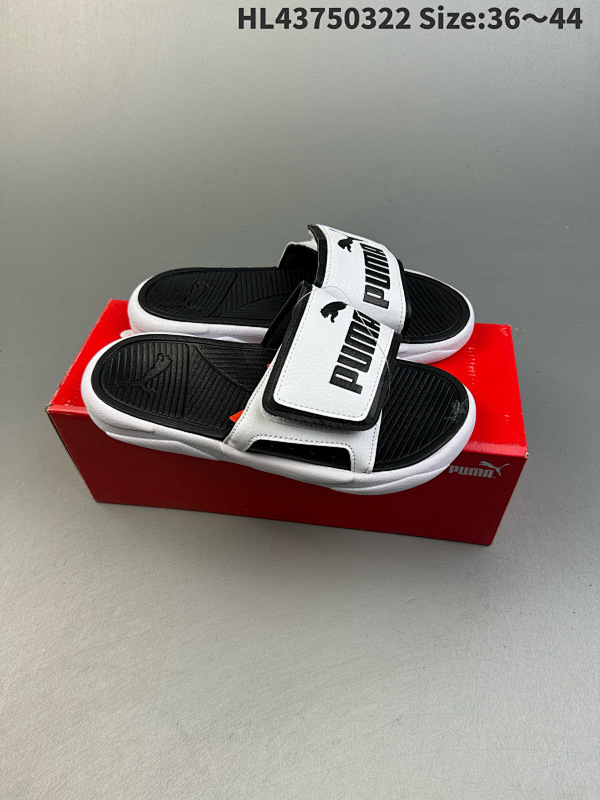 75 彪马拖鞋PUAN LEADCAT REMIX WNS夏季拖鞋休闲时尚凉鞋 货号372280  02   HL43750322 Size:3644