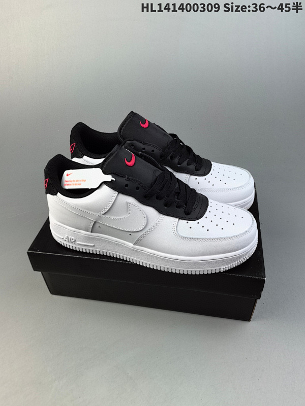 140 耐克Nike Air Force 1 Low  空军一号 AF1 低帮百搭休闲运动板鞋货号AJ7747-100 编码HL141400309 Size:3645半