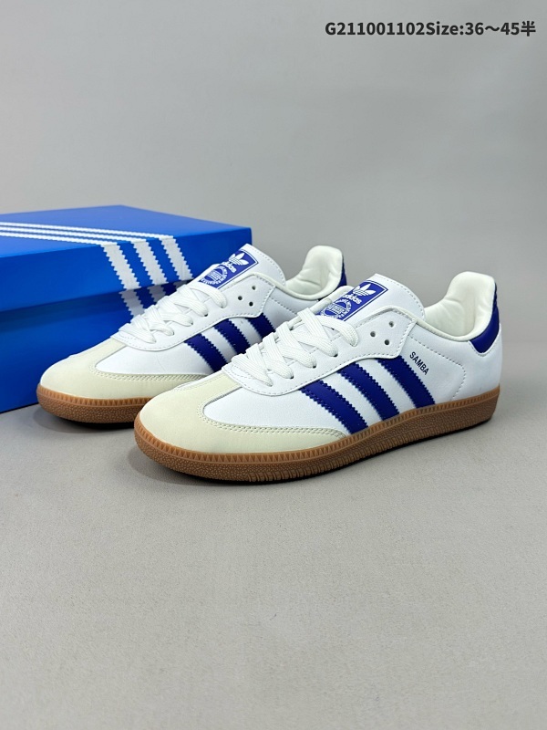 10036-45半 阿迪达斯 德训鞋 ADIDAS ORIGINALS SAMBA OG SHOES 经典运动鞋小白鞋T头鞋货号IF6514