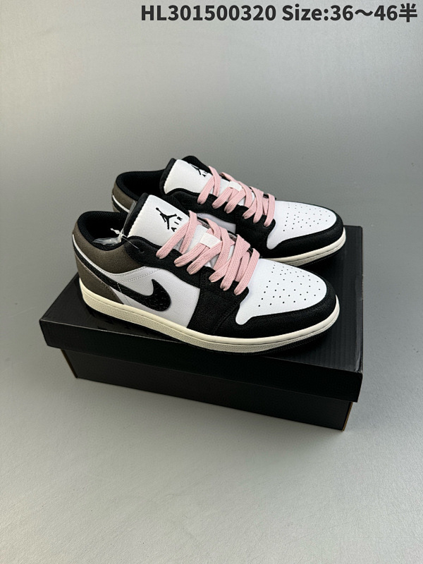 150 头层Air Jordan 1 Low Brown Elephant 低帮 HL301500320 Size:3646半货号DZ4130-201