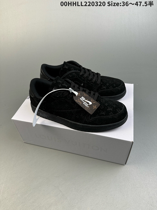 200头层带半码 Louis Vuitton x Travis Scott x Air00HHLL220320 Size:3647.5半货号1A9VD7