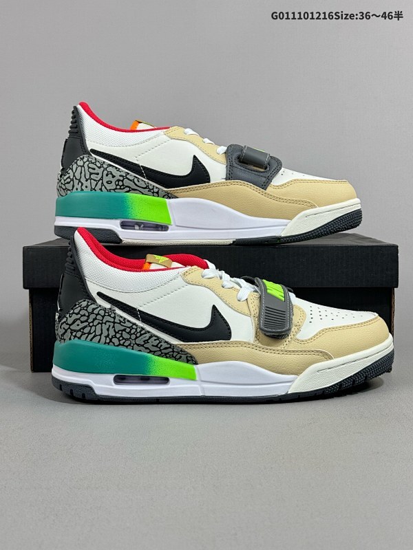 11036-46半    Air Jordan Legacy 312 Low 低帮 棕白 AJ312男货号DZ2762-101 女货号DZ2763-101