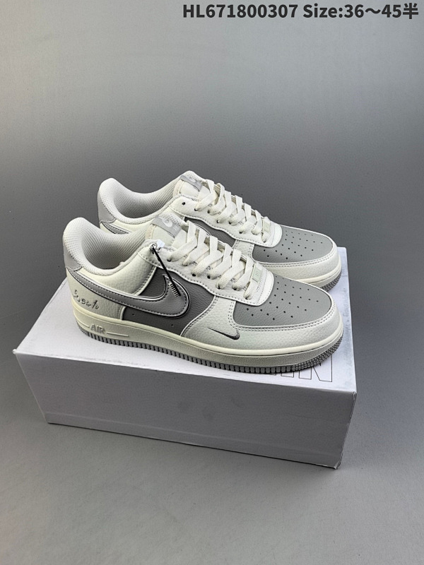 180 公司级Nike Air Force 1 Low 07 原楦头原纸板 打造纯正低帮空军版型ID:HL671800307 Size:3645半货号CW2288-111