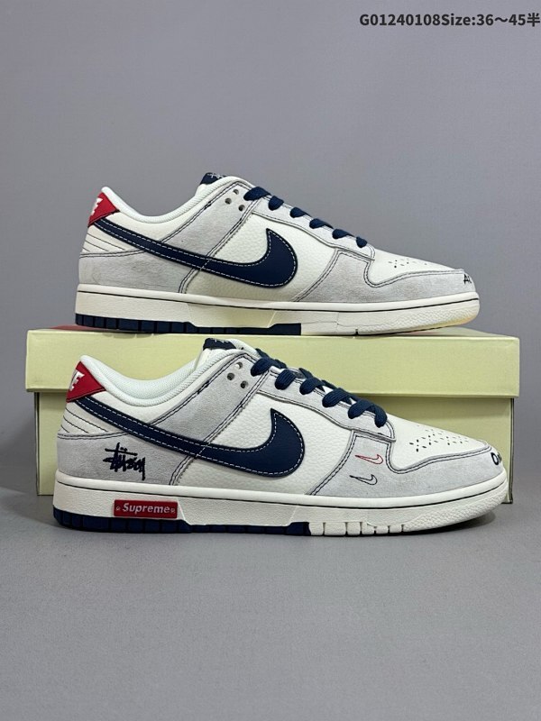 24036-45半 公司级NK Dunk Low Retro DIY高端定制 低帮休闲运动板鞋 原装头层材料货号:MM1089-032