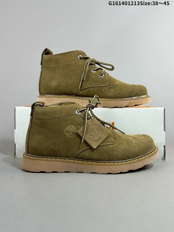 集合14038-45 Timberland添柏岚靴子天伯伦中帮马丁靴  踢不烂经典大黄靴 高帮靴 马丁靴 户外休闲潮流系列