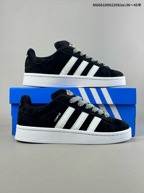 10036-45半 阿迪达斯Adidas Originals Campus 00s 学院系列 面包风经典复古低帮百搭休闲运动板鞋 货号:HP6396