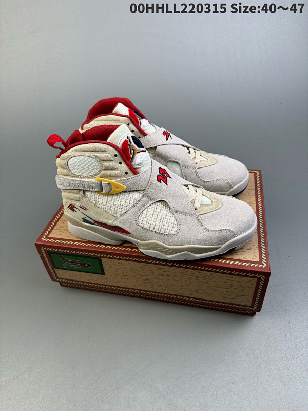200 SoleFly x Air Jordan 8 "Mi Casa Es Su Casa" 高帮 00HHLL220315 Size:4047货号FJ2850-107