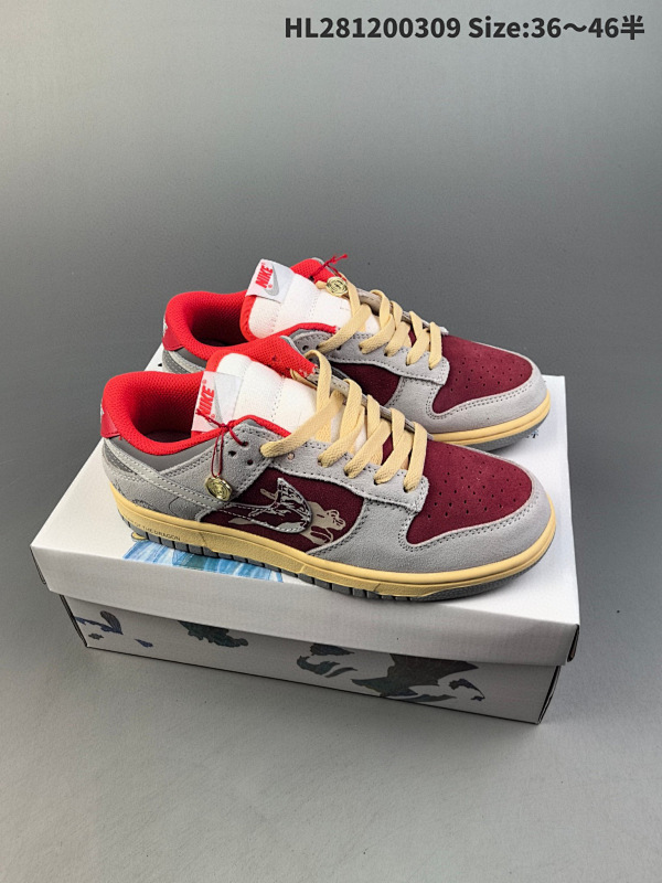 120 Nk Dunk Low Year of the Dragon 龙年限定主题 SB低帮休闲板鞋 货号:FJ5429-133  编码HL281200309 Size:3646半