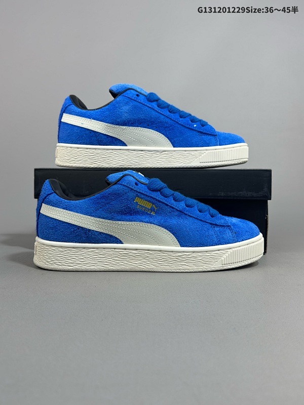 12036-45半 PUMA Suede XL 百搭单品 厚鞋舌轻便防滑低帮板鞋  完美细节 官方 同步升级货号: 398932 02