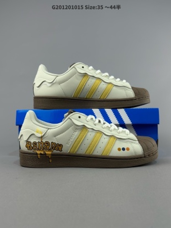 阿迪达斯Adidas三叶草 Originals Superstar Pride RM贝壳头系列低帮经典百搭休闲运动板鞋