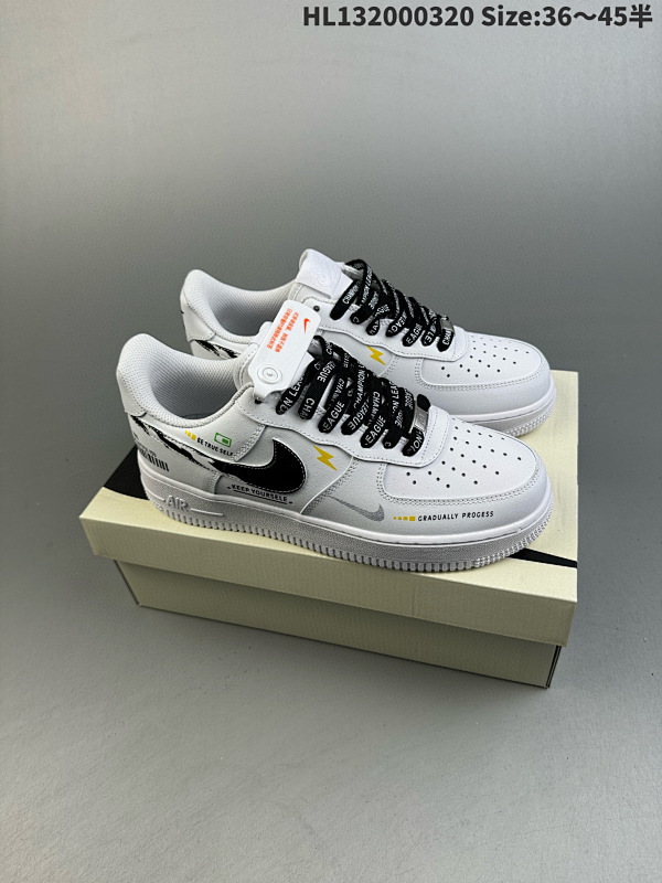 200 公司级NK Air Force 1 空军一号   官方同步 原装级别 原楦头原纸板ID: HL132000320 Size:3645半货号:CW2288-010