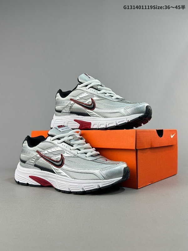 14036-45半 Ins爆火全新韩系古着风回味经典 Nike Initiator Running创始者系列复古老爹休闲运动舒适跑鞋 货号:394055-001