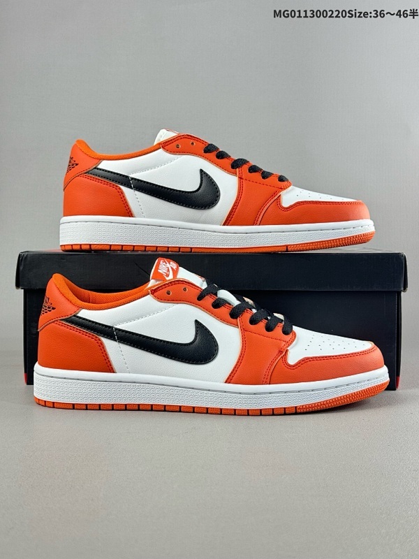 13036-46半 Air Jordan 1 Low OG "Shattered Backboard" 低邦 白扣碎 AJ1 乔丹1代 aj1 乔1 低邦 白橙货号CZ0790-801