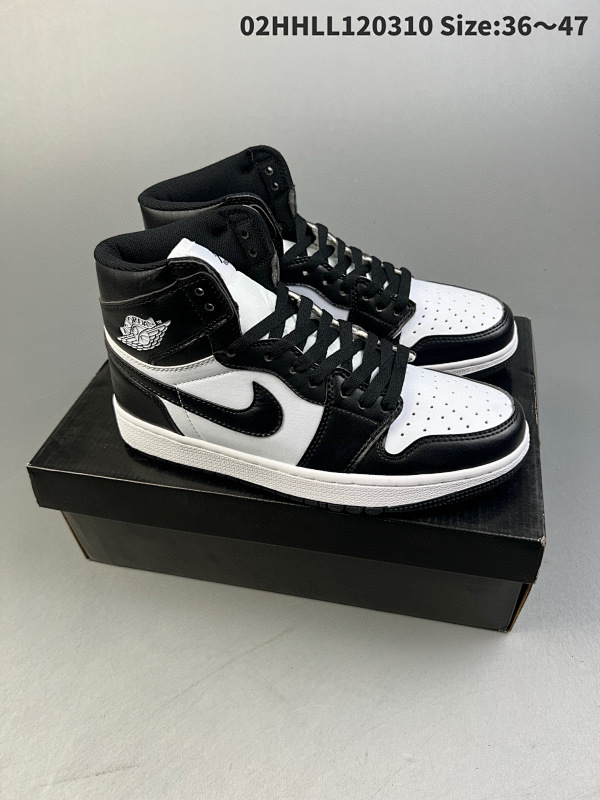 120 Air Jordan 1 High Golf "Panda" 高帮 高尔夫黑白 AJ1 乔丹1代货号DQ0660-101 02HHLL120310 Size:3647