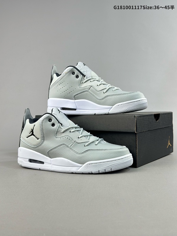 10036-45半 Jordan/乔丹 AJ3代简版中帮 系列 男女鞋真标半码制采用优质荔枝纹牛剖皮革鞋面材质货号 AR1000-002