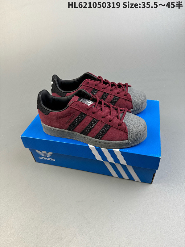 105 阿迪达斯 贝壳头  Adidas Originals SUPERSTAR W贝壳头经典休闲板鞋  货号GW2173  编码 HL621050319 Size:35.545半