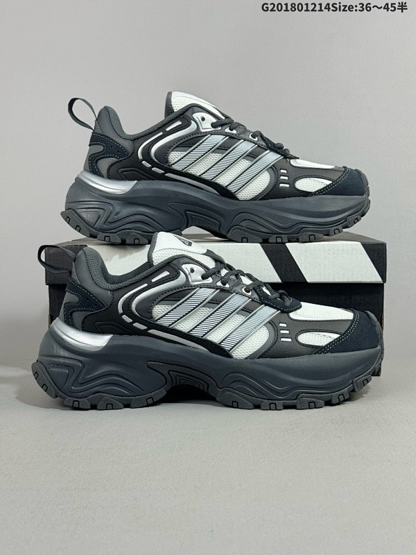 18036-45半 阿迪达斯Adidas Terrex Ax4 男子低帮复古休闲鞋! 货号:JR0040 ID:G201801214Size:3645半