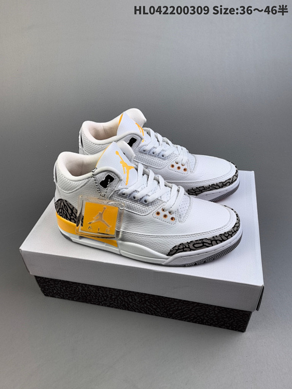 220 头层耐克 乔丹 AJ3 耐克 Nike Air Jordan 3 Retro SE 乔3 复刻篮球鞋 货号CT8532-126 编码HL042200309 Size:3646半